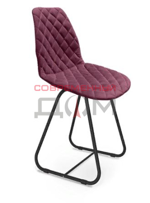 Стул Sheffilton SHT-ST29-C12/S38 микровелюр/металл CT-273 ежевичное вино/черный муар